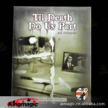 

Til Death Do Us Part with DVD Mentalism Magic tricks magic props magic toys Free shipping