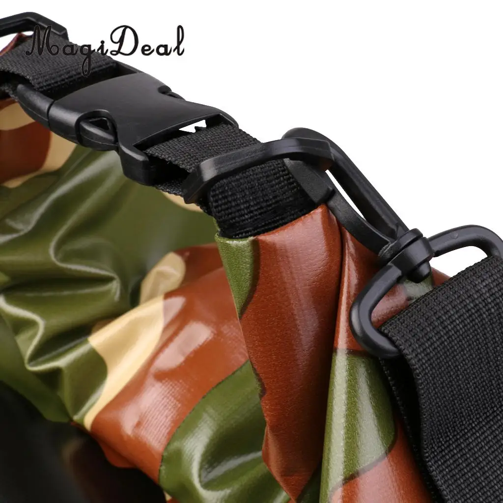 MagiDeal Camo Waterproof Dry Bag Sack Pouch Outdoor Sports Swimming Rafting Kayaking Boating 2L 5L 10L 15L 20L 30L