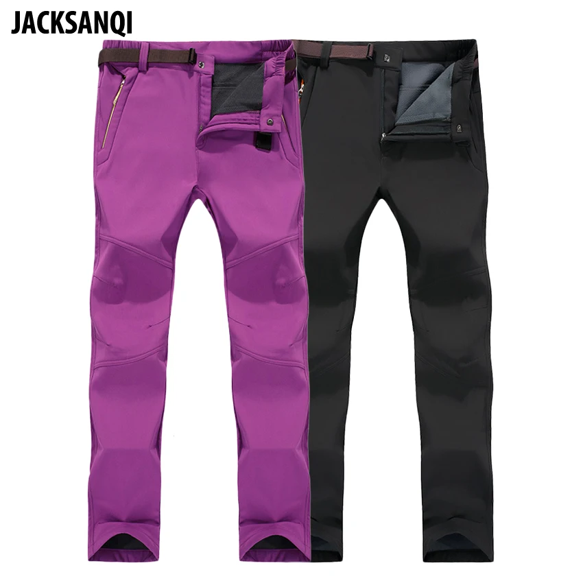 JACKSANQI 7XL invierno mujeres Softshell pantalones al aire libre impermeable senderismo Camping Trekking escalada esquí pantalones femeninos RA047 JACKSANQI 7XL invierno mujeres Softshell pantalones al aire libre impermeable senderismo Camping Trekking escalada esquí pantalones femeninos RA047
