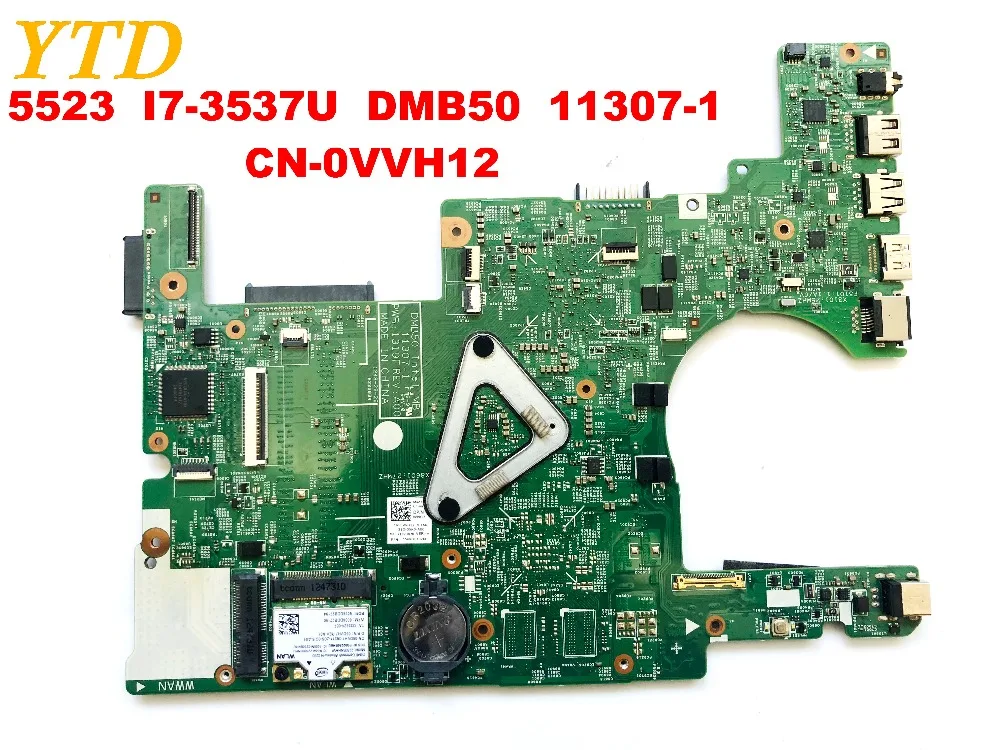 Оригинальный Для Dell 5523 15Z-5523 материнская плата для ноутбука 5523 I7-3537U DMB50 CN-0VVH12-1 11307 Протестировано хорошо бесплатная доставка