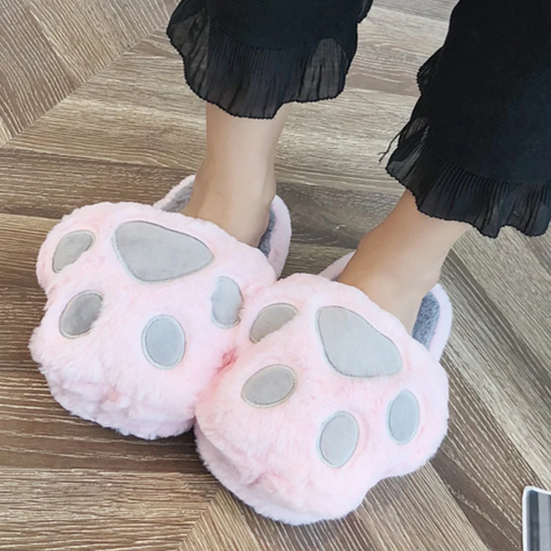 comprar Moxxy Mulheres Inverno Chinelos Em Casa de Inverno Chinelos Quentes Dos Desenhos Animados Sapatos Casa Não slip Suave Quarto Interior Ama Casal Piso sapatos