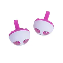 2 шт освежители воздуха панда автомобиля духи с два зажима(розовый