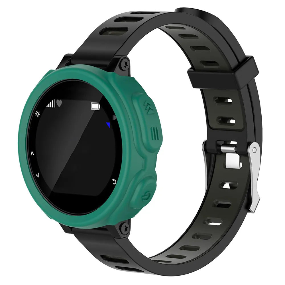 Силиконовый Корпус чехол Защитная крышка рукав подходит для Garmin Forerunner 235 часы для бега с gps/735XT gps работает многофункциональные часы