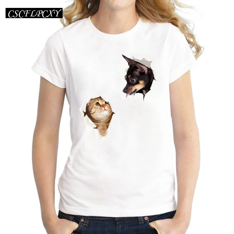 2017-New-Fashion-3D-Cute-Cat-Women-T-Shirts-Short-Sleeve-Funny-Cat-Lady-T-Shirt.jpg_640x640 (5)