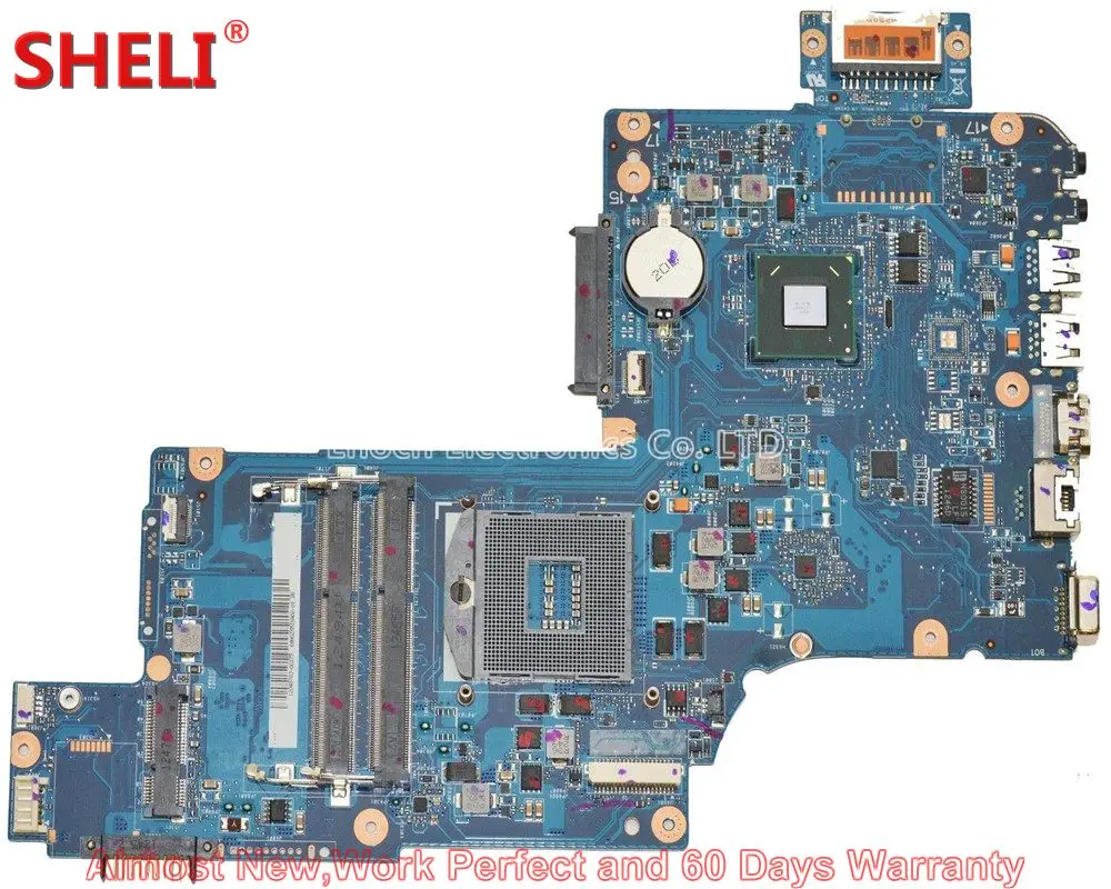 SHELI NEW H000046310 Laptop Motherboard For Toshiba Satellite C870 C875 L870 L875 SLJ8E HM76 HD 4000 PLF/PLR/CSF/CSR Main Board SHELI NEW H000046310 Laptop Motherboard For Toshiba Satellite C870 C875 L870 L875 SLJ8E HM76 HD 4000 PLF/PLR/CSF/CSR Main Board