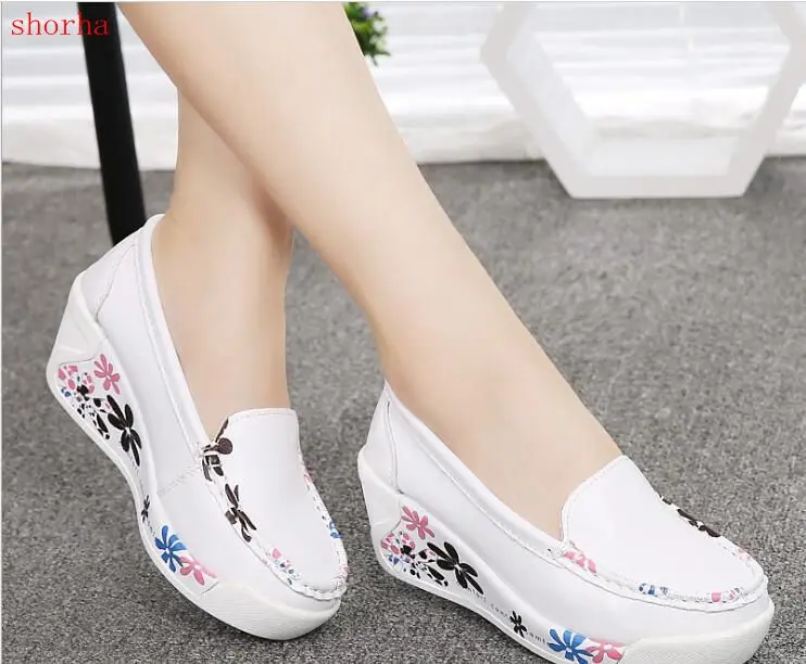 New shoes women Spring/Autumn Women's Casual Platform Shoes Height Increasing footwear Shoes For Women Swing fashion women flat loafers shoes chunky thick platform black shoes round toe spring autumn ladies feetwear single lolita shoes