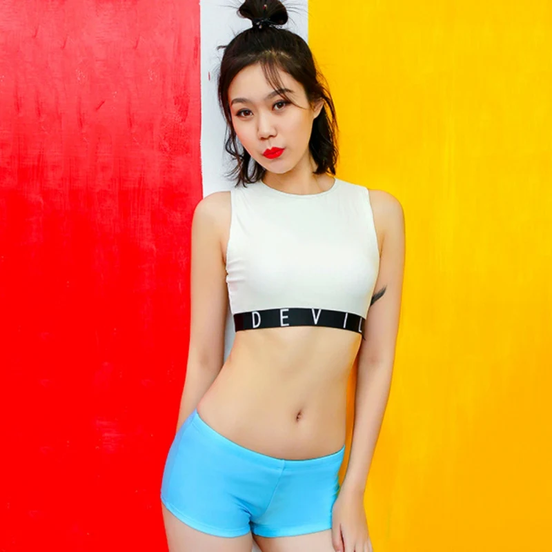 

Yoga Running Swimming Short Swim Briefs Beach Shorts Women Summer Multicolor Trunks Swimwear Beach Surfing