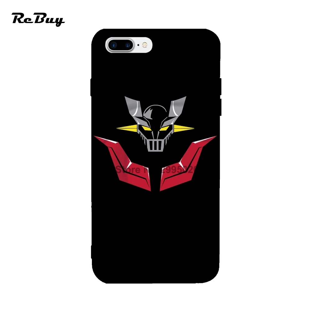 Аниме Mazinger Z для iphone 6/7 Чехол Мягкий ТПУ Чехлы мангала iPhone 6 plus/7 Plus красочные анти