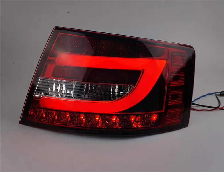 

China VLAND Factory Car tail lamp for Audi A6L 2005 2006 2007 2008 LED tail lamp with DRL+Brake light +Reverse light