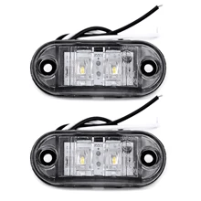^^Best Offers 2pcs DC 10-30V 0.5W White E11 Bulb Waterproof IP65 Piranha Trailer Car Truck White LED Side Marker Lights Lamps ^^Best Offers 2pcs DC 10-30V 0.5W White E11 Bulb Waterproof IP65 Piranha Trailer Car Truck White LED Side Marker Lights Lamps