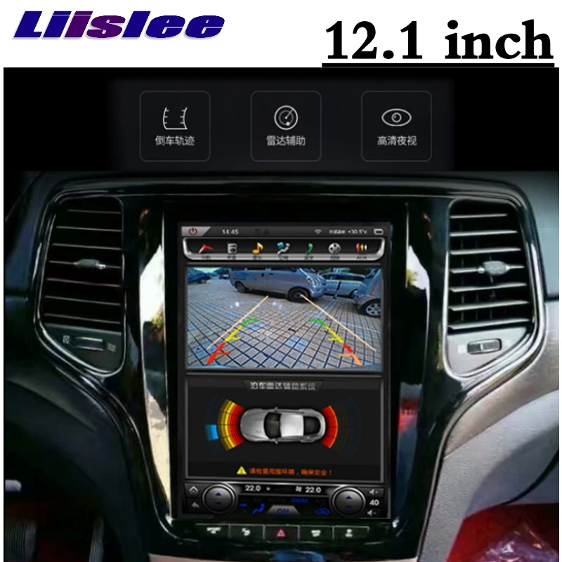 For Jeep Grand Cherokee WK2 2011~2018 NAVI 2G RAM LiisLee Car Multimedia GPS WIFI Audio Radio Navigation MAP Large Screen 8