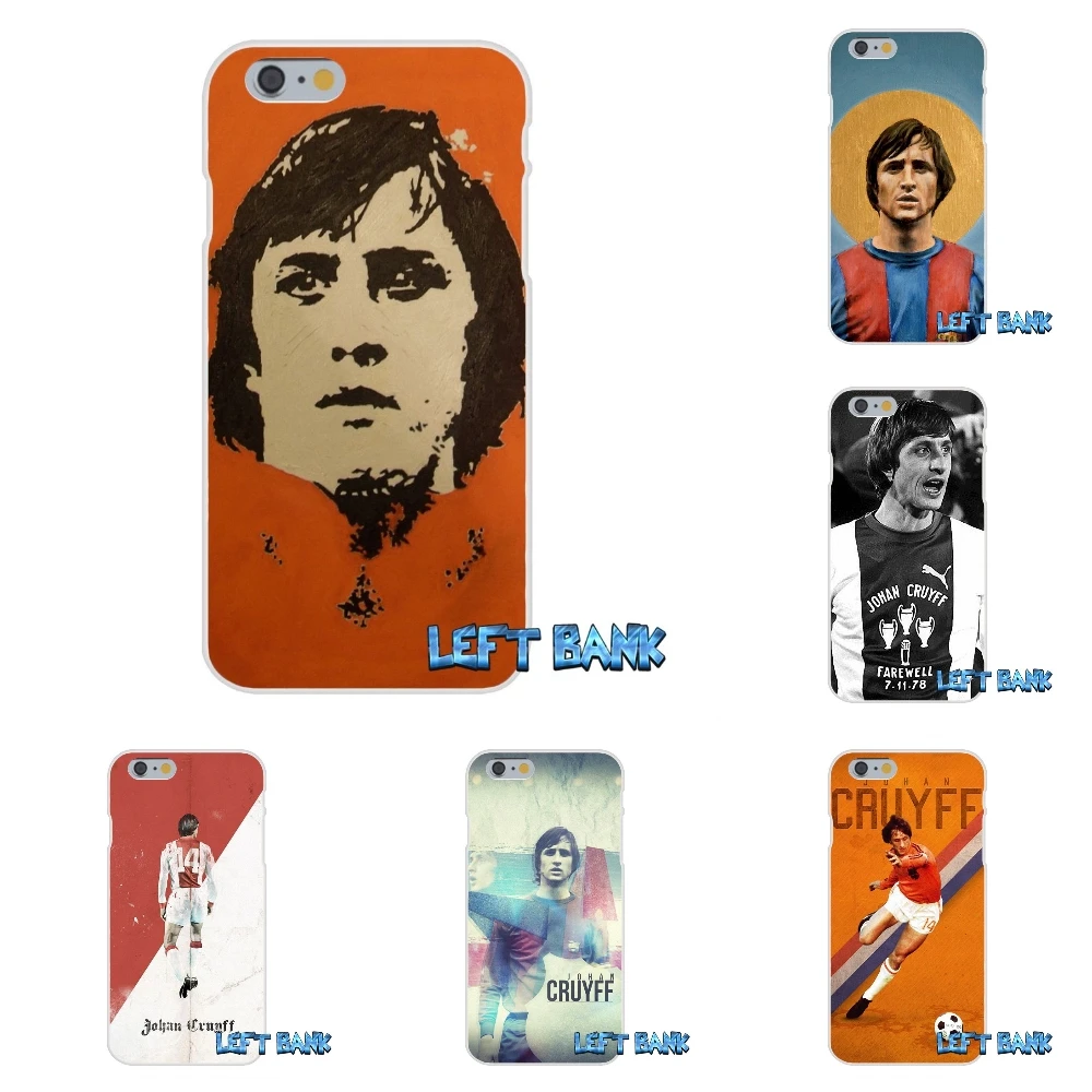 

Johan Cruyff Soft Silicone TPU Transparent Cover Case For Samsung Galaxy Note 3 4 5 S4 S5 MINI S6 S7 edge