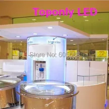 Модернизированный Ивар " круглый 9 Вт COB Epistar Крытый светодиодный светодиодное освещение шкафа, светильник, 3 года гарантии 100 шт./лот