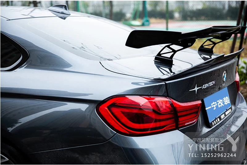 Универсальный задний спойлер на багажник для BMW Audi Benz M2 M3 M4 A3 A4 A5 W205 W204 ABS пластик