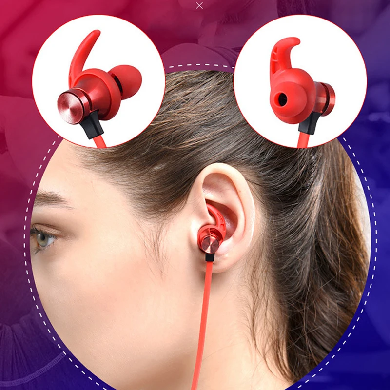 Спортивные Bluetooth наушники беспроводные стерео 4 2 гарнитура с поддержкой TF карты