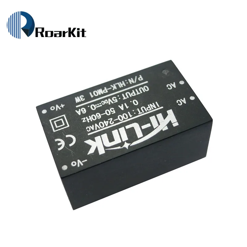 HLK-PM01 HLK-PM03 HLK-PM12 AC-DC 220V 5 V/3,3 V/12 V Мини модуля питания, интеллигентая(ый) бытовой выключатель питания модуль