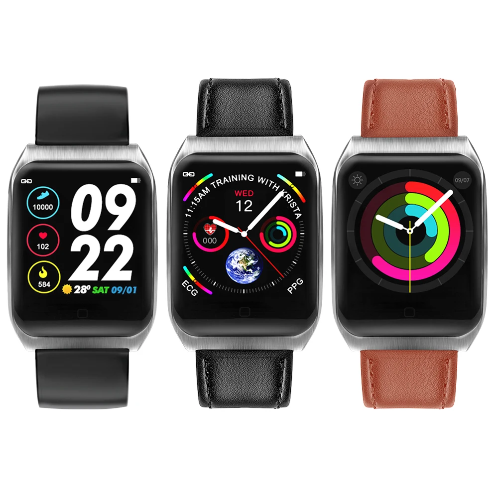 Смарт часы Timethinker Reloj ECG PPG мужские 3D смарт E58 с монитором кровяного давления