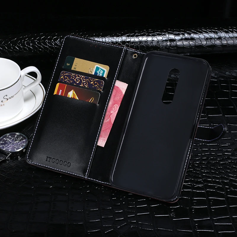 ITien высокое качество бизнес защита от поворота кожаный чехол для телефона чехол для OnePlus 7 Pro TPU силиконовый кошеек чехол закрытый Etui кожа