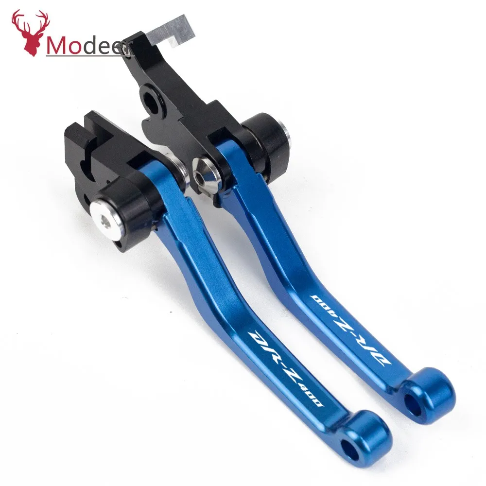 For Suzuki DRZ400 DR-Z DRZ 400 2000-2012 2013 Motorcycle CNC Pivot Brake Clutch Lever Dirt Bike Motocross