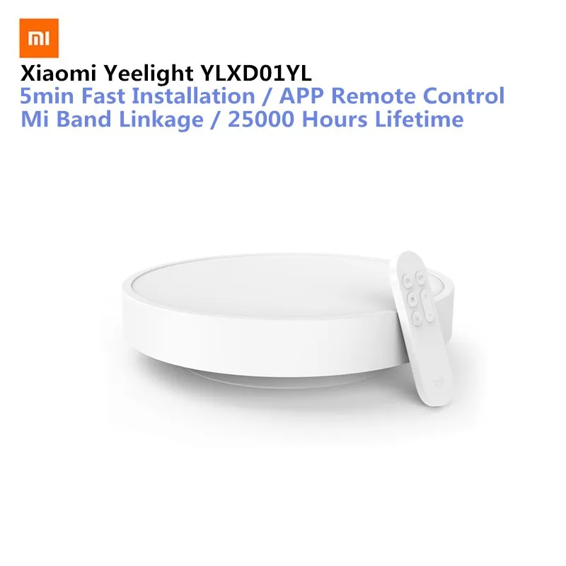 Kaufen Original Xiaomi Yeelight Smart APP Fernbedienung LED Decke Lampe Bett Zimmer Lichter Handy Mijia Oder Bluetooth Steuer