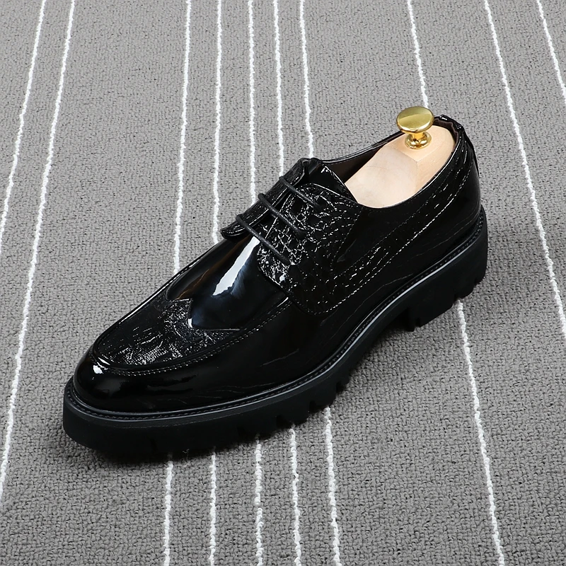 CuddlyIIPanda 2019 New Arrival Classical Men Business Dress Shoes Male