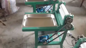 

High quality 86*250mm Electric beeswax comb foundation sheet mill