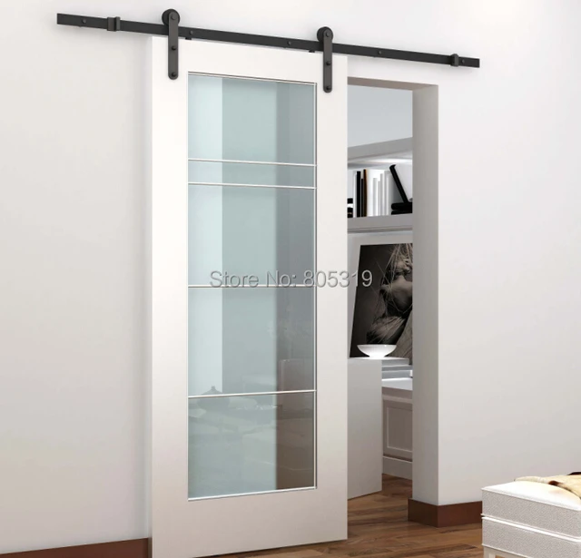 5ft 6ft 6 Rustic Steel Black Sliding Barn Door Hardware Wood 5ft 6ft 6 Rustic Steel Black Sliding Barn Door Hardware Wood