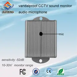 SIZHENG SIZ-130 голос подобрать устройство аудио видеонаблюдения микрофон Анти-riot для системы видеонаблюдения