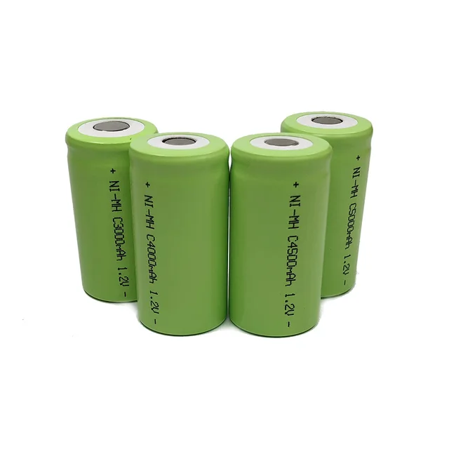 5000mah 1.2v rechargeable battery pack Ni Mh nimh C size cell LR14 R14