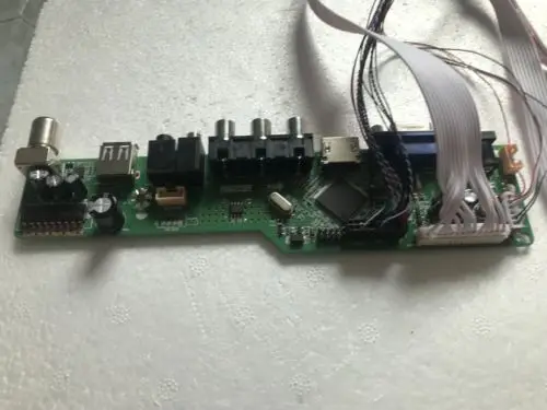 ЖК-дисплей драйвер платы ТВ+ HDMI+ VGA+ CVBS+ usb-комплект плате контроллера T. VST56 доска для LQ164M1LA4A экран