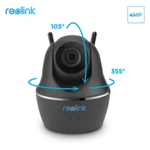 Reolink 4MP Wi-Fi камера Pan Tilt безопасная камера видеонаблюдения в помещении HD Беспроводная IP камера для домашних животных, детей, няни Smart Care