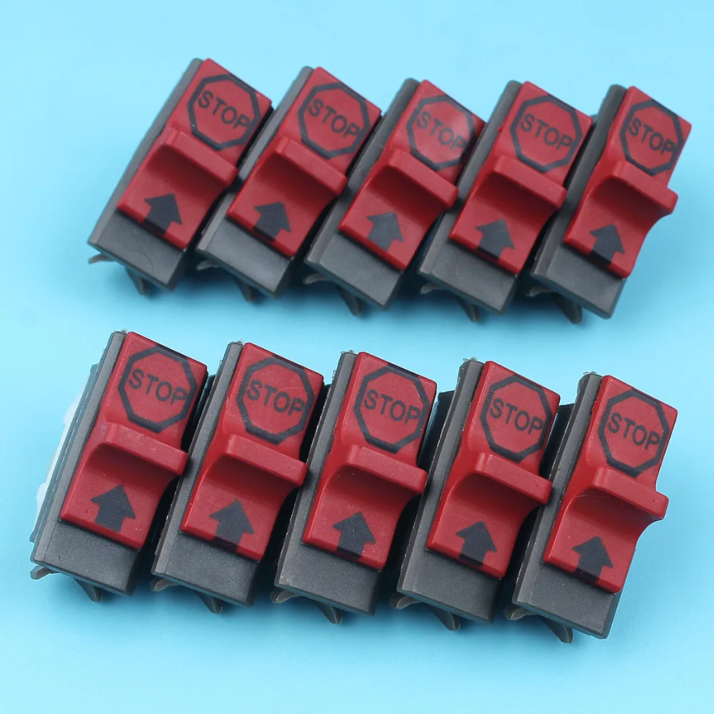 Переключатель стоп-сигнала 10 X для HUSQVARNA 137 142 36 41 42 136 50 51 55 61 141 266 268 272 281 288 запасные