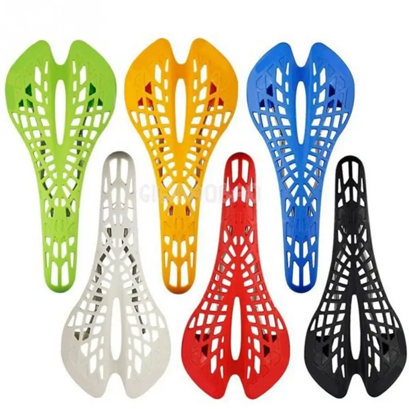 

HOT MTB Road Mountain Bicycle Cycling Bike Ergonomics Hollow Composite Alloy Saddle Seat Cushion Bicycle parts Wholesale