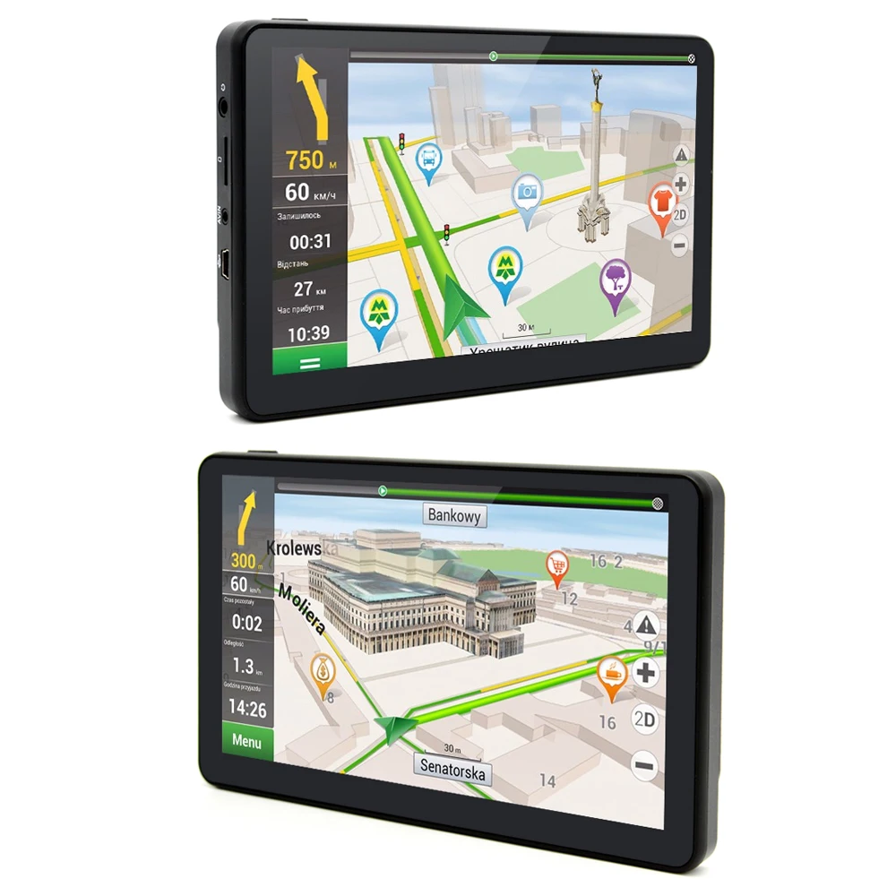 Junsun 7 дюймов Автомобильный gps навигатор Android 4 Автоматическая dvr камера