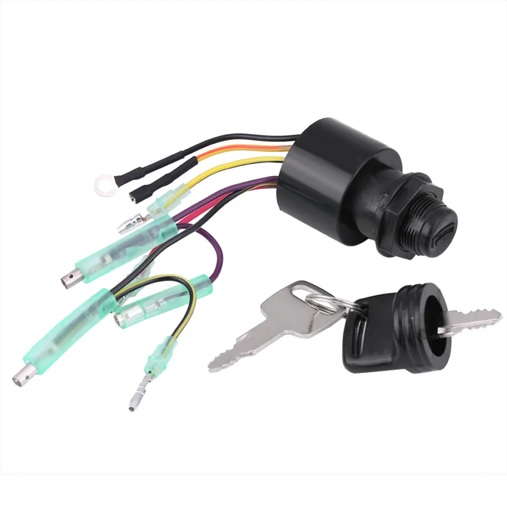 Boat Ignition Key Switch Assembly for Mercury Outboard Remote Control Box 87-17009A5 New Arrive
