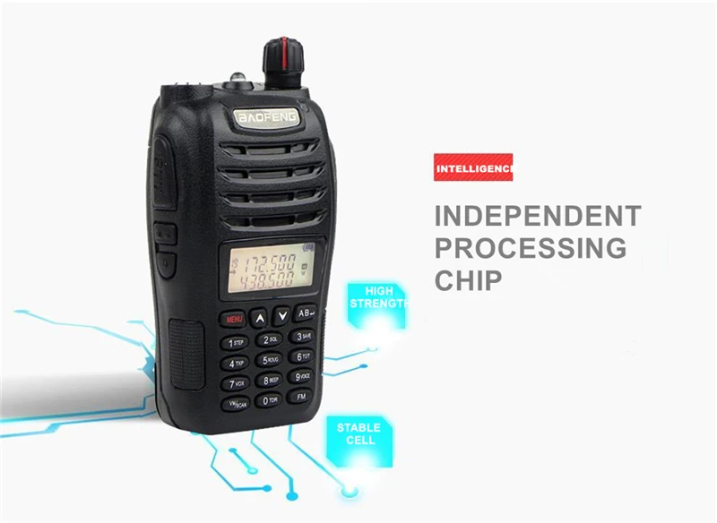 Baofeng UV-B6 рация коммуникатор двухдиапазонный VHF B6 радиоприемник HF трансивер 2 способ радио Midland B5 Модернизированный