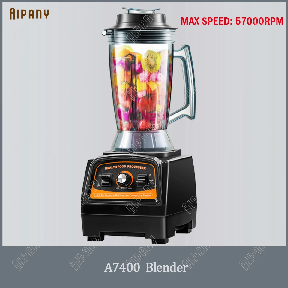 A7400 kitchen blender 2800W smoothies mixer food mixer BPA free material food processor GERMAN motor tech juicer liquidiser