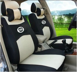Car Covers For Fiat Palio Siena 500 Accessories Back Seat Protector Cover Full Set With LOGO Free Ship In Automobiles