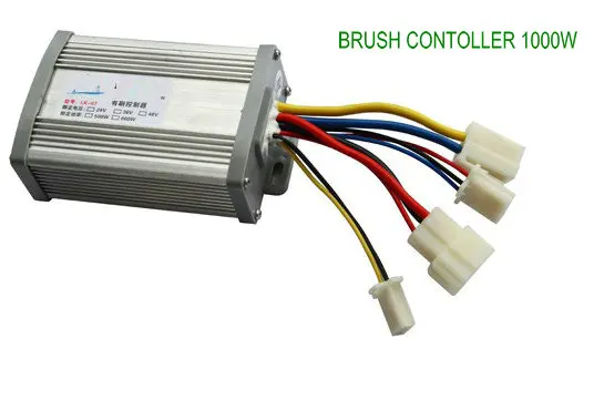 Perfect 24v36v48v1000w DC brush controller for electric bicycle scooter pedal scooter motorcycle tricycle go kart ATV conversion parts 3