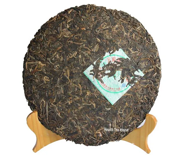 2008 Yr Ba Jiao Ting 0830 Shen Pu'er торт Юньнань менхай сырой пуэр чай 357 г