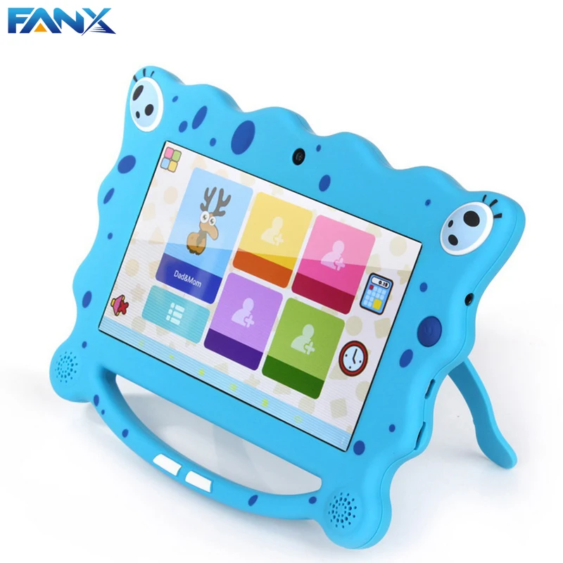 Free Shipping New Design 7 inch Spongebob Kids Educational Tablet PC