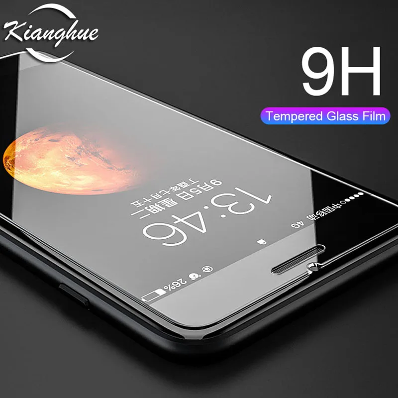 Закаленное стекло 9H для Iphone 8 7 6S 6 Plus, Защитное стекло для экрана для Iphone XS MAX X XR, стекло на 5 5S 5C SE, пленка с защитой от синего излучения