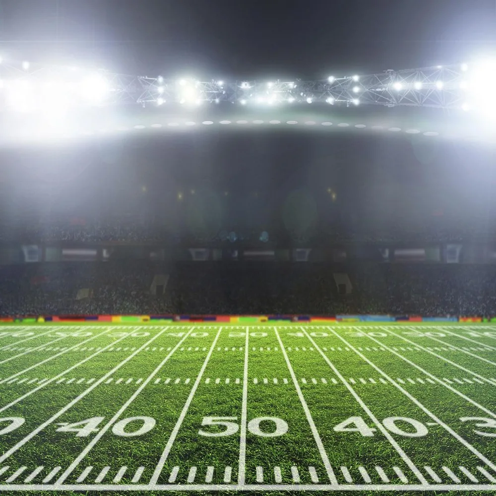 Nfl كرة الرجبي الرياضة التصوير الخلفيات الفينيل القماش عالية الجودة حزب خلفية الحاسوب مطبوعة