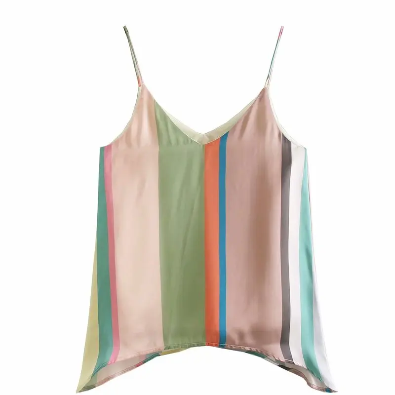 

New arrival BB30-9356 European and American fashionable colorful striped jacket