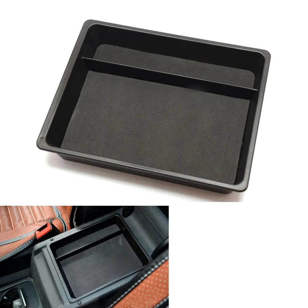 1pc ABS Car Inner Center Console Armrest Storage Box Cover Case Car