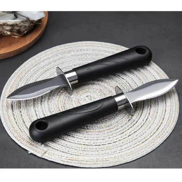 Coltello Per Ostriche Professionale Con Borsa - Apri Ostriche In Modo Sicuro E Facile - Foto 6