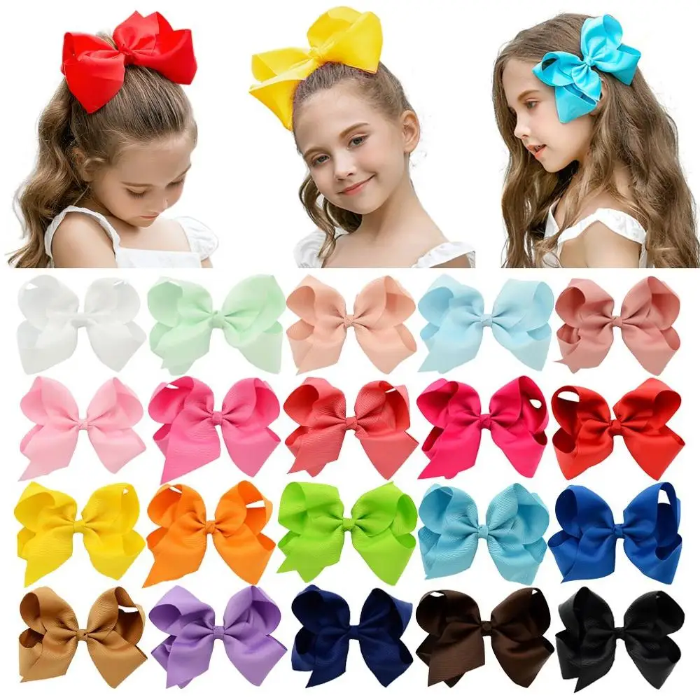 20 Extra Large 6/" Girls Boutique Hair Bows