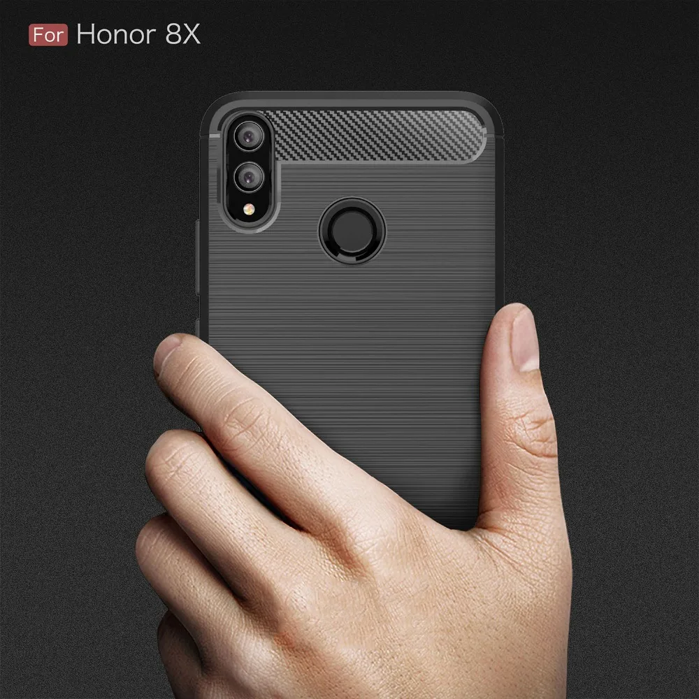 

UTOPER Case For Huawei Honor 8X Max Case Carbon Fiber Cover For P30 Lite Pro Case For Huawei Nova 2 3 4 Plus P Smar 2019 Case