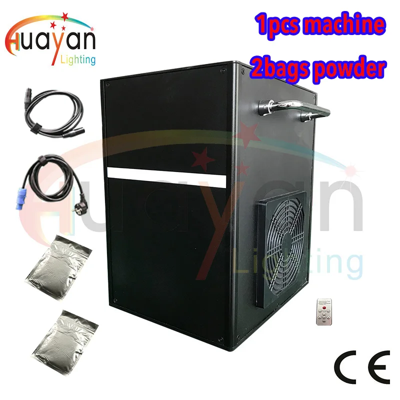 

Remote and dmx control stage cold spark fountain firework machine titanium powder machine for wedding with 2 bags powder