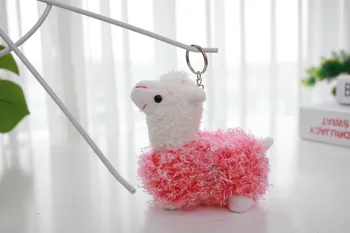 

plush alpaca keychain plush stuffed pendant toy keychain soft alpaca toy